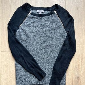 Banana Republic black and white sweater